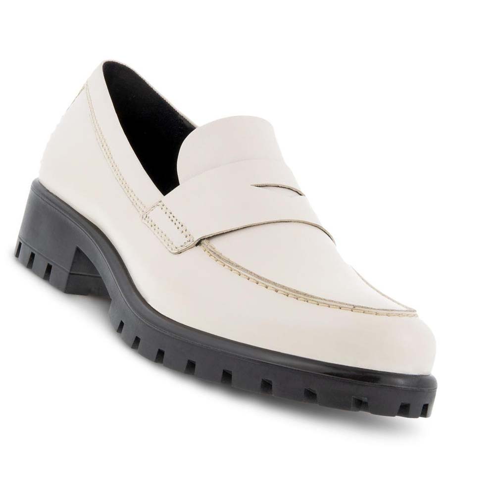 Dámské Loafers Ecco Modtray Penny Bílé | CZ 156DFM